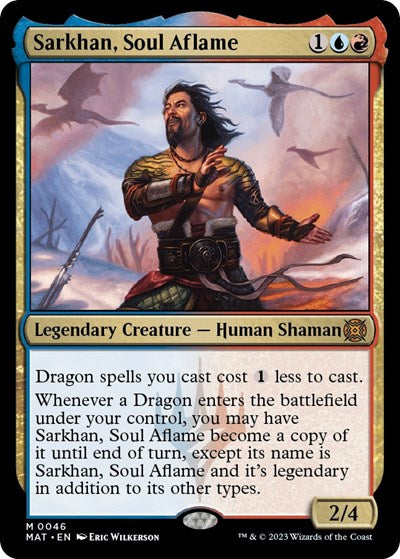Sarkhan, Soul Aflame (March of the Machine: The Aftermath) Near Mint Foil