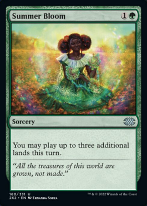 Summer Bloom (Double Masters 2022) Near Mint