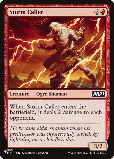 Storm Caller (The List) Near Mint