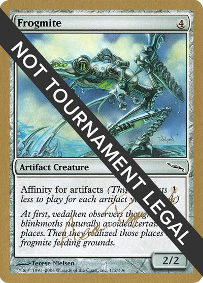 Frogmite - 2004 Aeo Paquette (MRD) (World Championship Decks) Medium Play