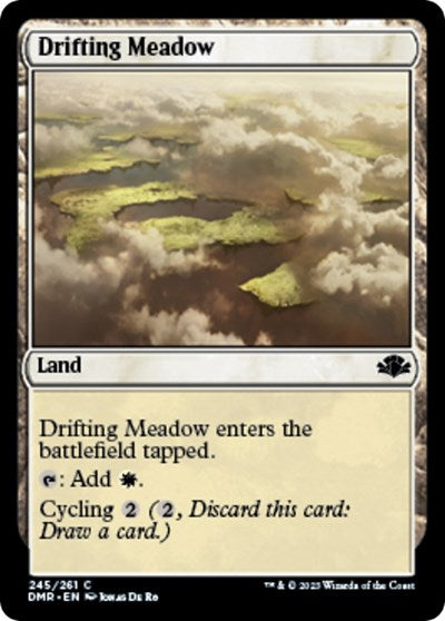 Drifting Meadow (Dominaria Remastered) Light Play Foil