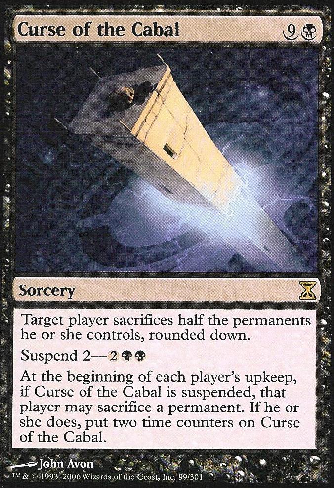 Curse of the Cabal (Time Spiral) Medium Play