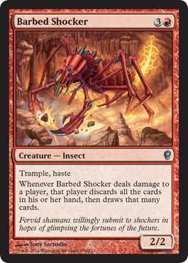 Barbed Shocker (Conspiracy) Light Play