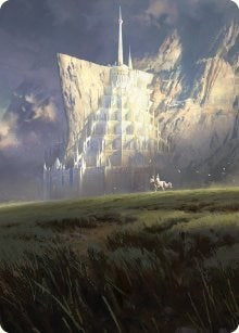 Minas Tirith Art Card|0|0|0.00