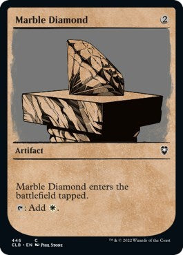 Marble Diamond (Showcase) (Commander Legends: Battle for Baldur's Gate) Near Mint Foil