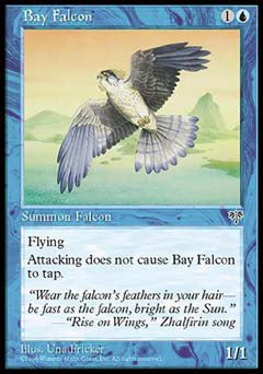 Bay Falcon (Mirage) Medium Play