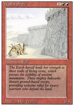 Wall of Stone (Revised) Medium Play