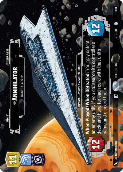 Annihilator Tagge's Flagship (Prestige) (Jump to Lightspeed) Near Mint
