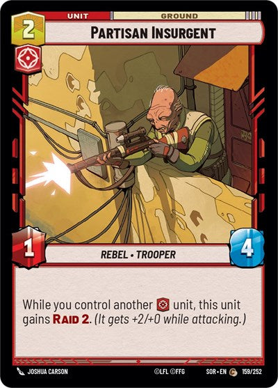 Partisan Insurgent (Spark of Rebellion) Near Mint