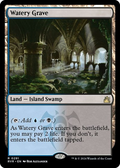 Watery Grave (Ravnica Remastered) Light Play Foil