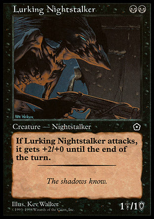 Lurking Nightstalker (Portal Second Age) Medium Play