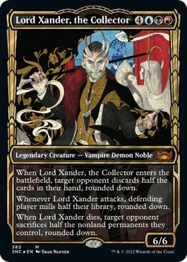 Lord Xander, the Collector (Gilded Foil) (Streets of New Capenna) Near Mint Foil