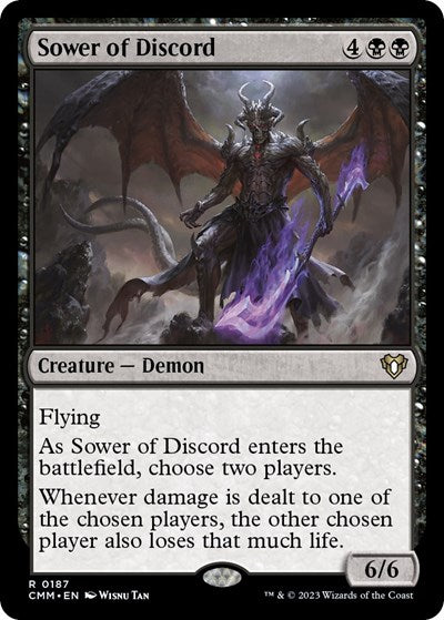 Sower of Discord (Commander Masters) Damaged / Poor