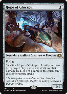 Hope of Ghirapur (Aether Revolt) Damaged / Poor