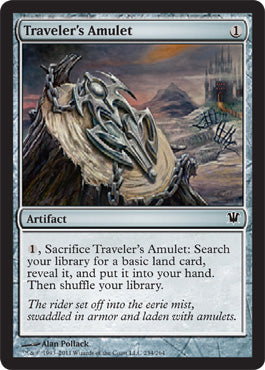 Traveler's Amulet (Innistrad) Medium Play Foil