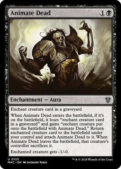 Animate Dead (Commander: Murders at Karlov Manor) Near Mint