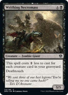 Writhing Necromass (Dominaria United) Near Mint Foil