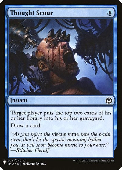 Thought Scour (Mystery Booster) Near Mint