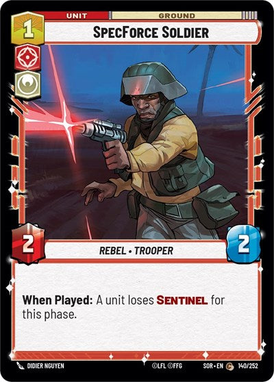 SpecForce Soldier (Spark of Rebellion) Near Mint Foil