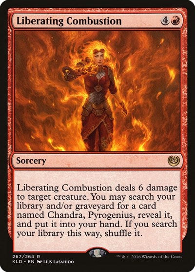 Liberating Combustion (Kaladesh) Medium Play