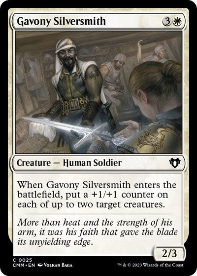 Gavony Silversmith (Commander Masters) Near Mint
