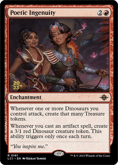 Poetic Ingenuity (Promos: Prerelease Cards) Light Play Foil
