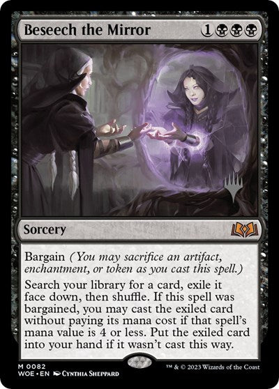 Beseech the Mirror (Promo Pack: Wilds of Eldraine) Light Play Foil