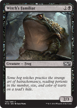 Witch's Familiar (Magic 2015 Core Set) Light Play