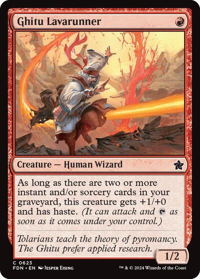 Ghitu Lavarunner (Foundations) Light Play
