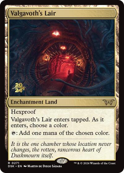 Valgavoth's Lair (Promos: Prerelease Cards) Near Mint Foil