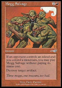 Mogg Salvage (Nemesis) Near Mint