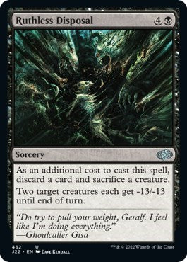 Ruthless Disposal (Jumpstart 2022) Medium Play