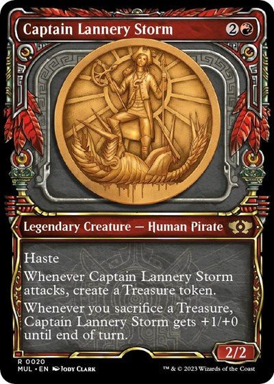 Captain Lannery Storm (March of the Machine: Multiverse Legends) Medium Play Foil