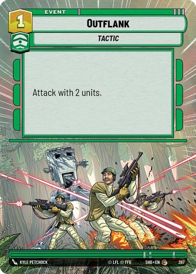 Outflank (Hyperspace) (Shadows of the Galaxy) Near Mint