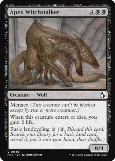 Apex Witchstalker (Reality Fracture) Near Mint Foil