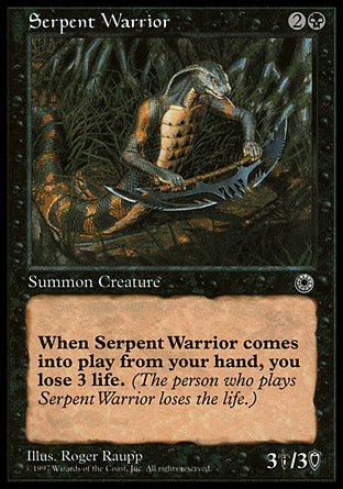 Serpent Warrior (Portal) Medium Play