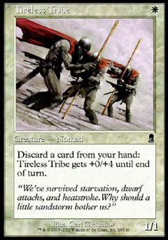 Tireless Tribe (Odyssey) Light Play Foil