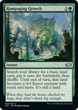 Rampaging Growth (Jumpstart 2022) Medium Play