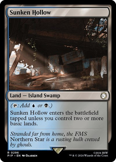 Sunken Hollow (Universes Beyond: Fallout) Light Play Foil