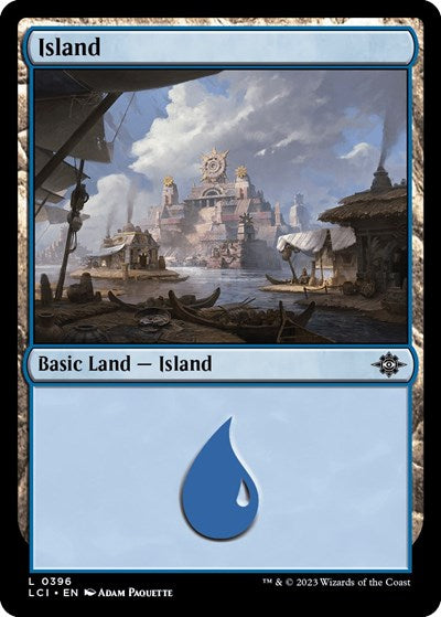 Island (0396) (The Lost Caverns of Ixalan) Near Mint