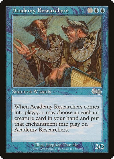 Academy Researchers (Urza's Saga) Light Play