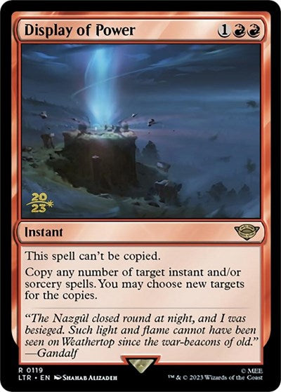 Display of Power (Promos: Prerelease Cards) Near Mint Foil
