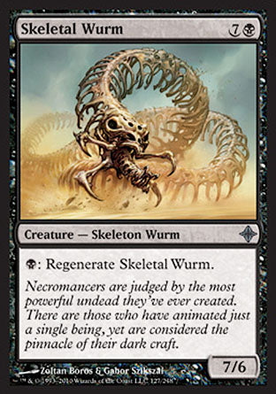 Skeletal Wurm (Rise of the Eldrazi) Medium Play