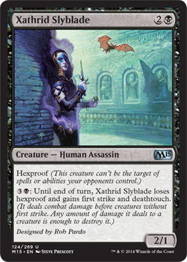Xathrid Slyblade (Magic 2015 Core Set) Medium Play