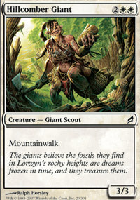 Hillcomber Giant (Lorwyn) Light Play