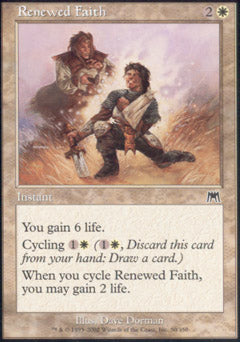 Renewed Faith (Onslaught) Medium Play Foil