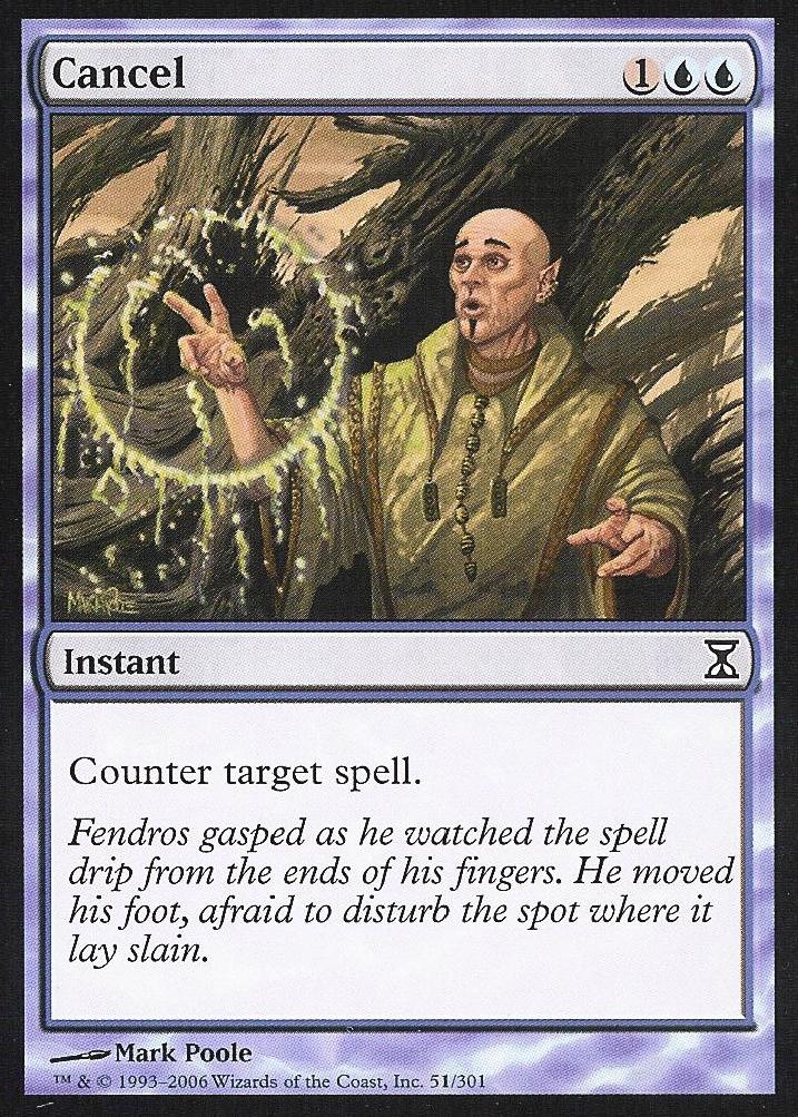 Cancel (Time Spiral) Medium Play Foil