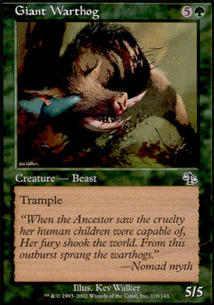 Giant Warthog (Judgment) Light Play Foil