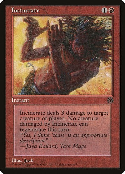 Incinerate (Promos: Arena) Light Play