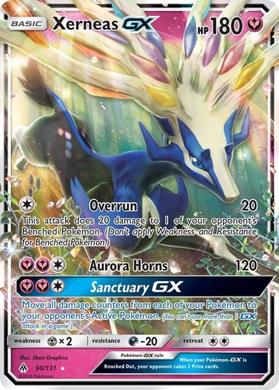 Xerneas GX (SM - Forbidden Light) Near Mint Holofoil